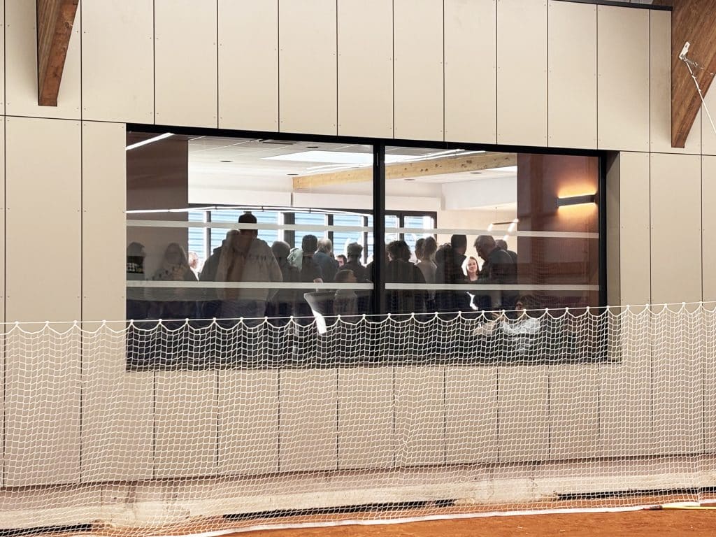 AMIENS Ligue Tennis Comité Somme construction d'un club house