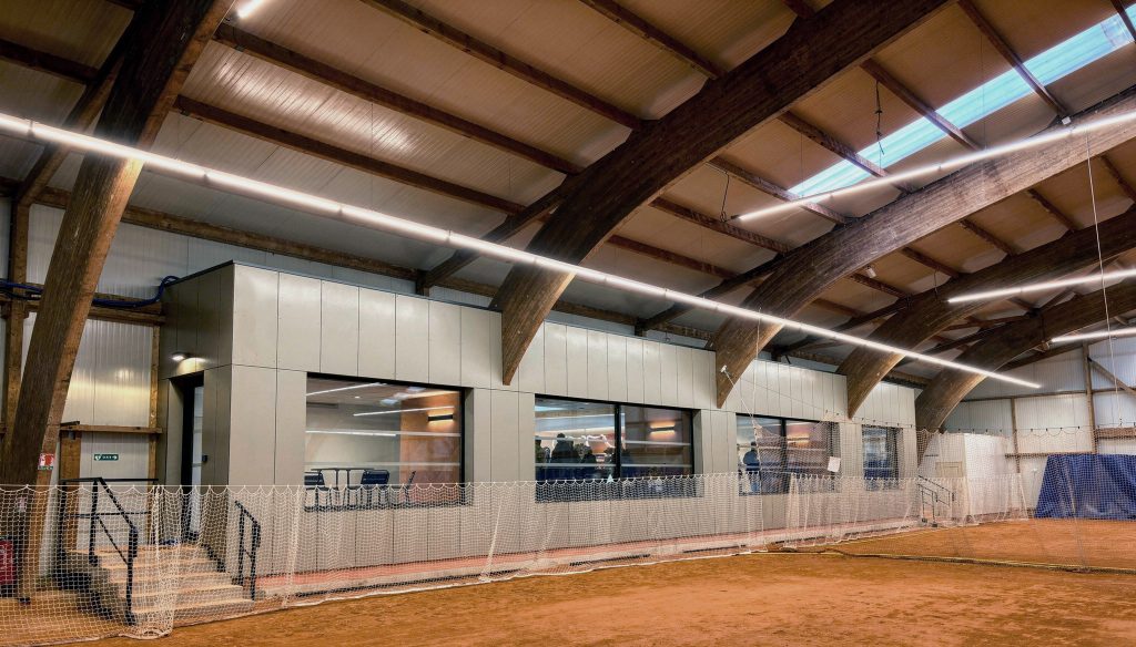 AMIENS Ligue Tennis Comité Somme construction d'un club house